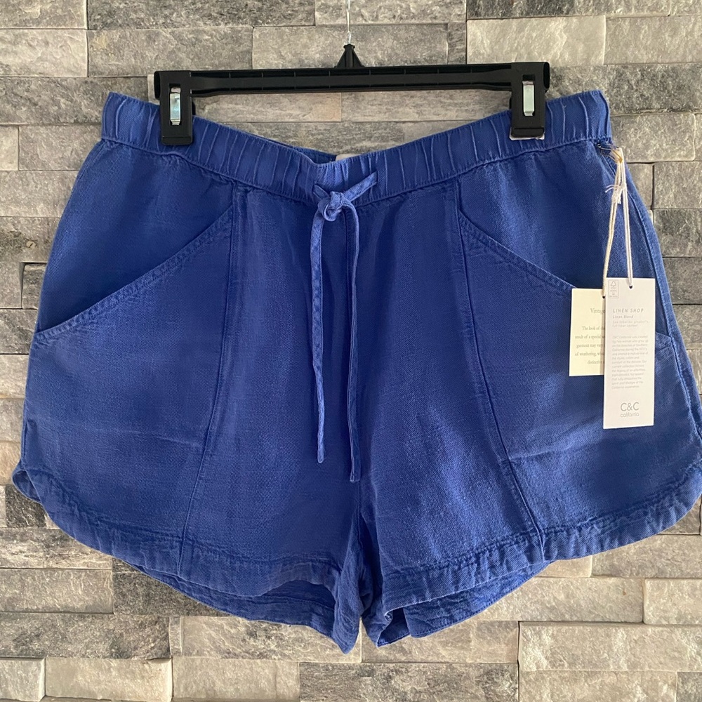 C.C Women's Athletic Blue Shorts